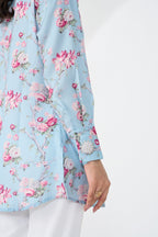 BLUE GARDEN ALL DAY SHIRT