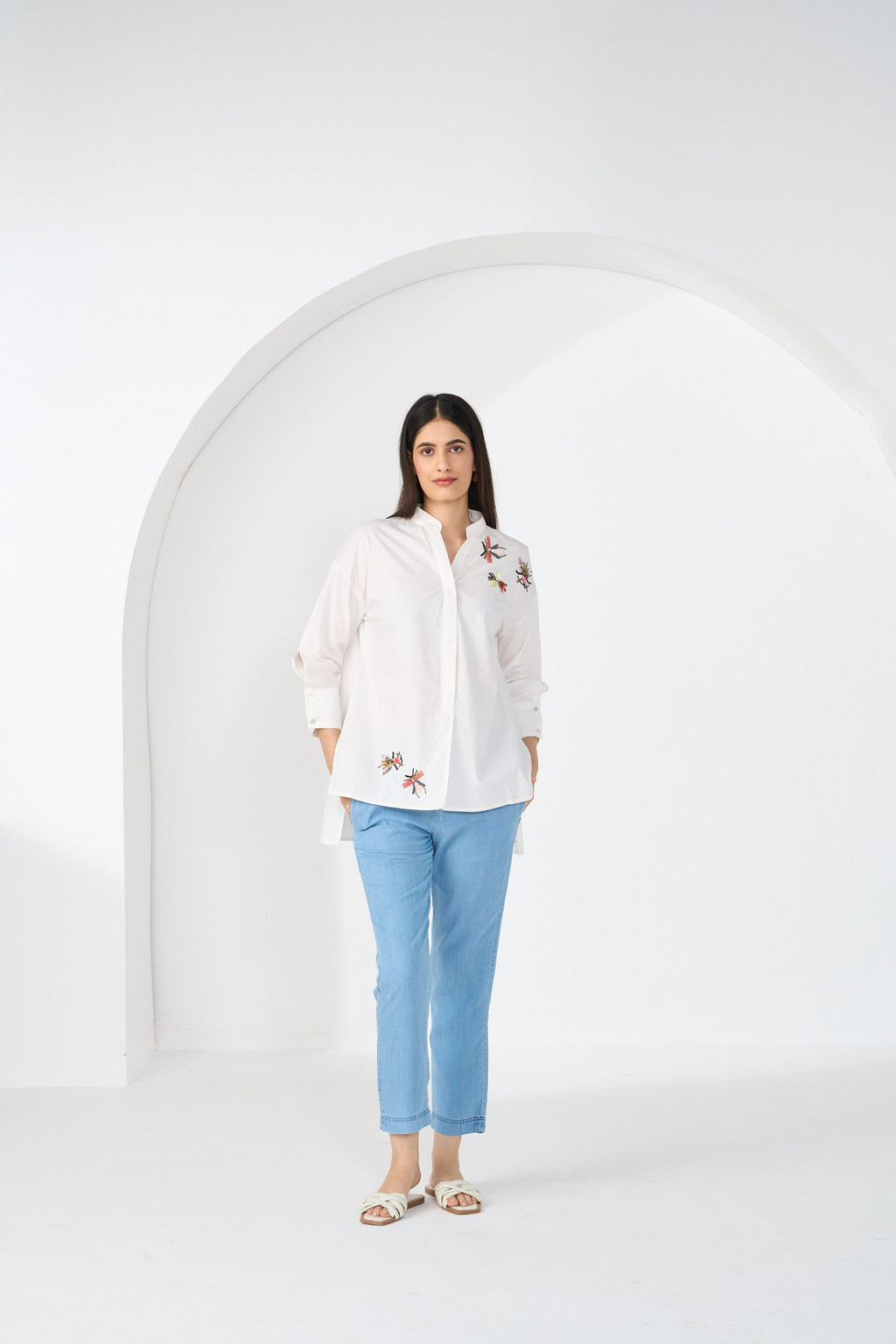WHITE BUG BREEZE SHIRT