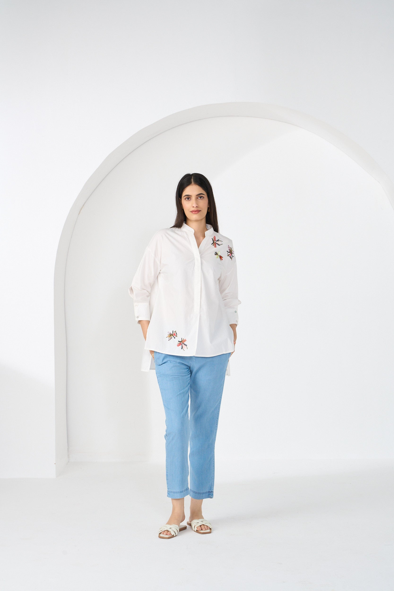 WHITE BUG BREEZE SHIRT