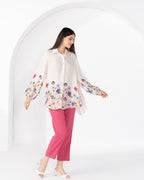 WHITE IREA GENUS SHIRT