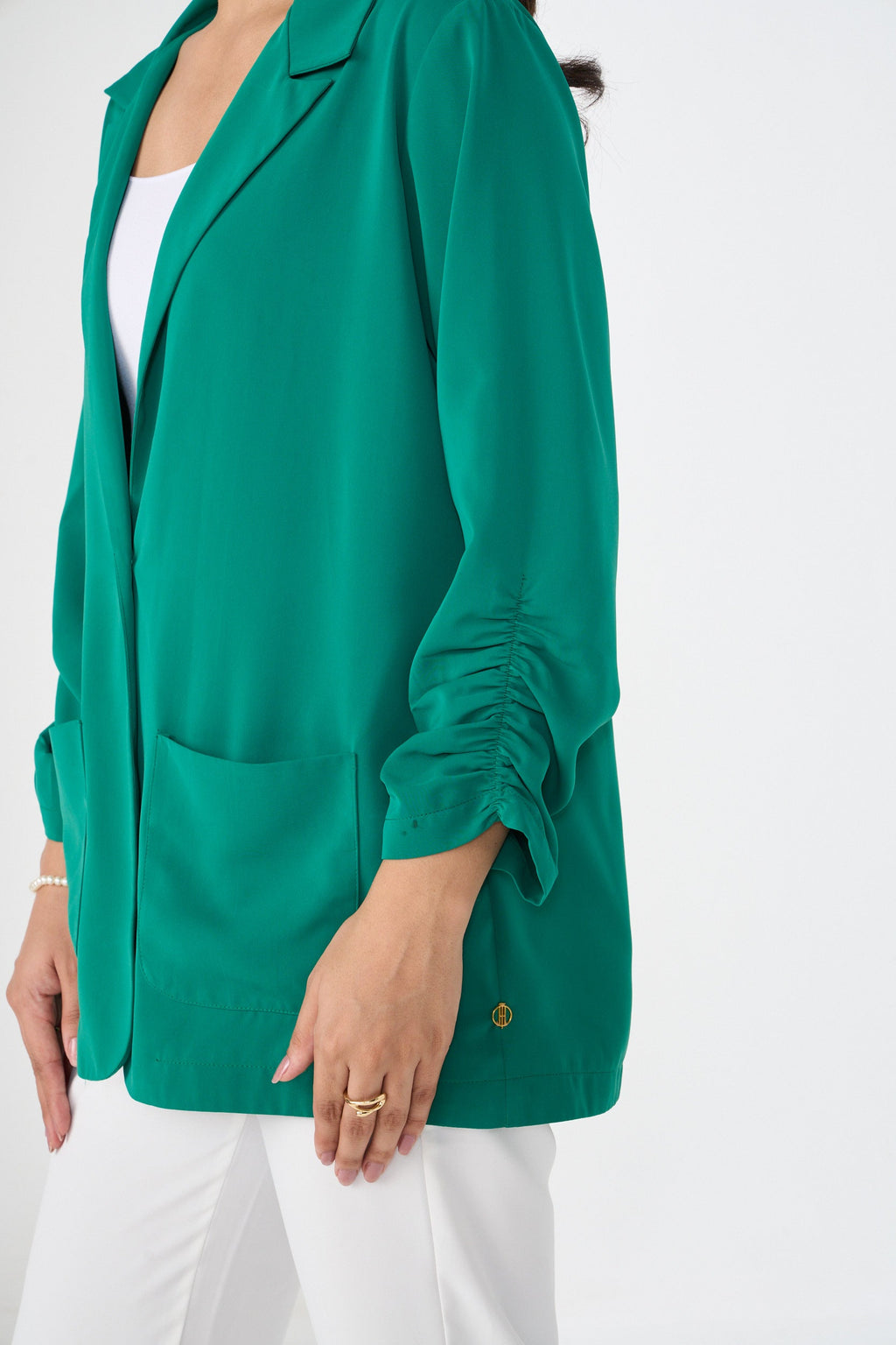 EMERALD GREEN GARNER JACKET