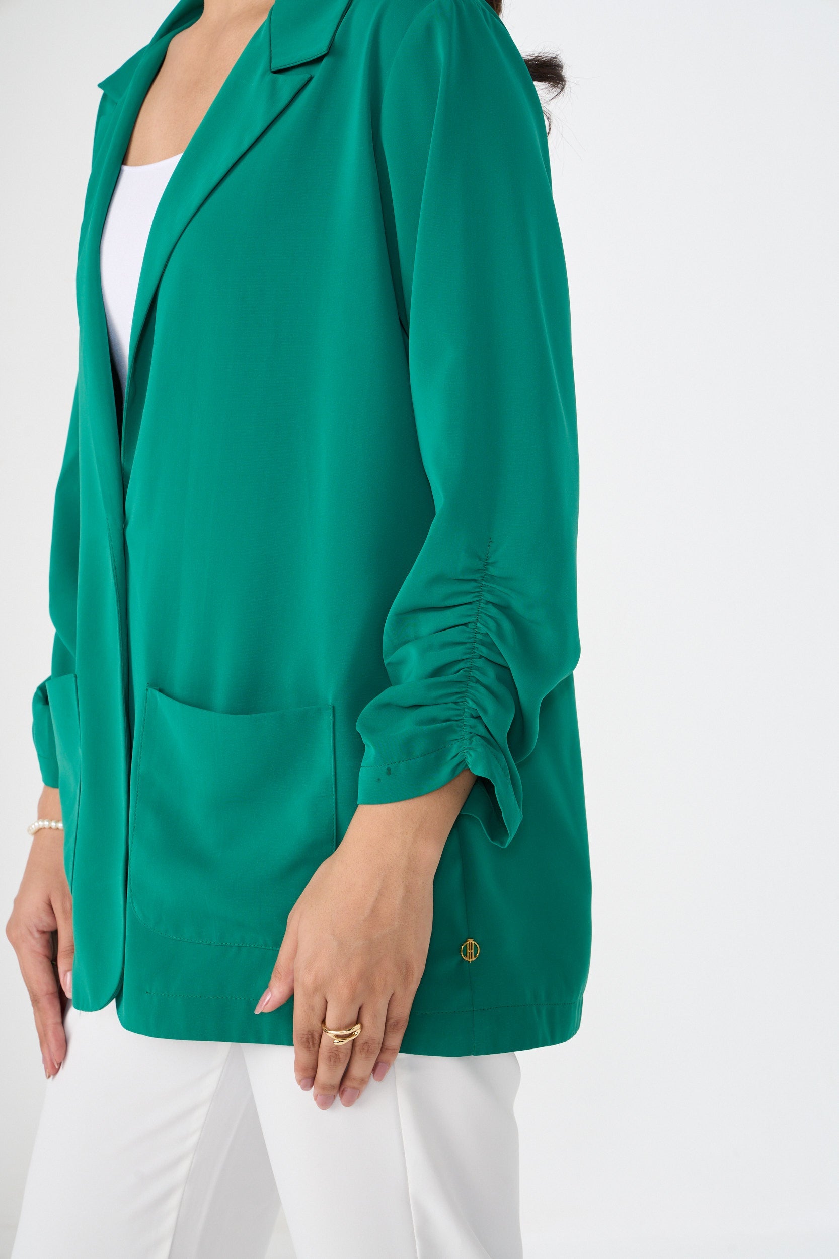 EMERALD GREEN GARNER JACKET