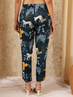 JUNGLE BLUE CIDER PANTS