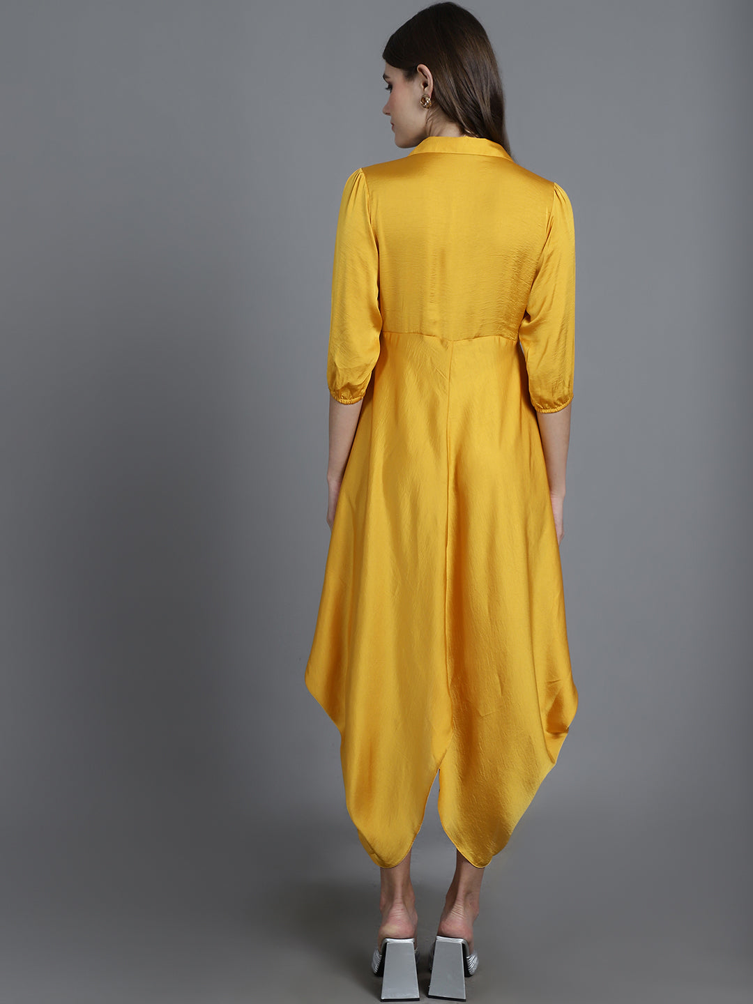 MUSTARD TIGNI DRESS