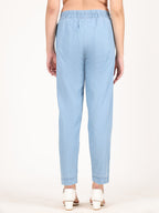NARROW LEG DENIM TROUSER