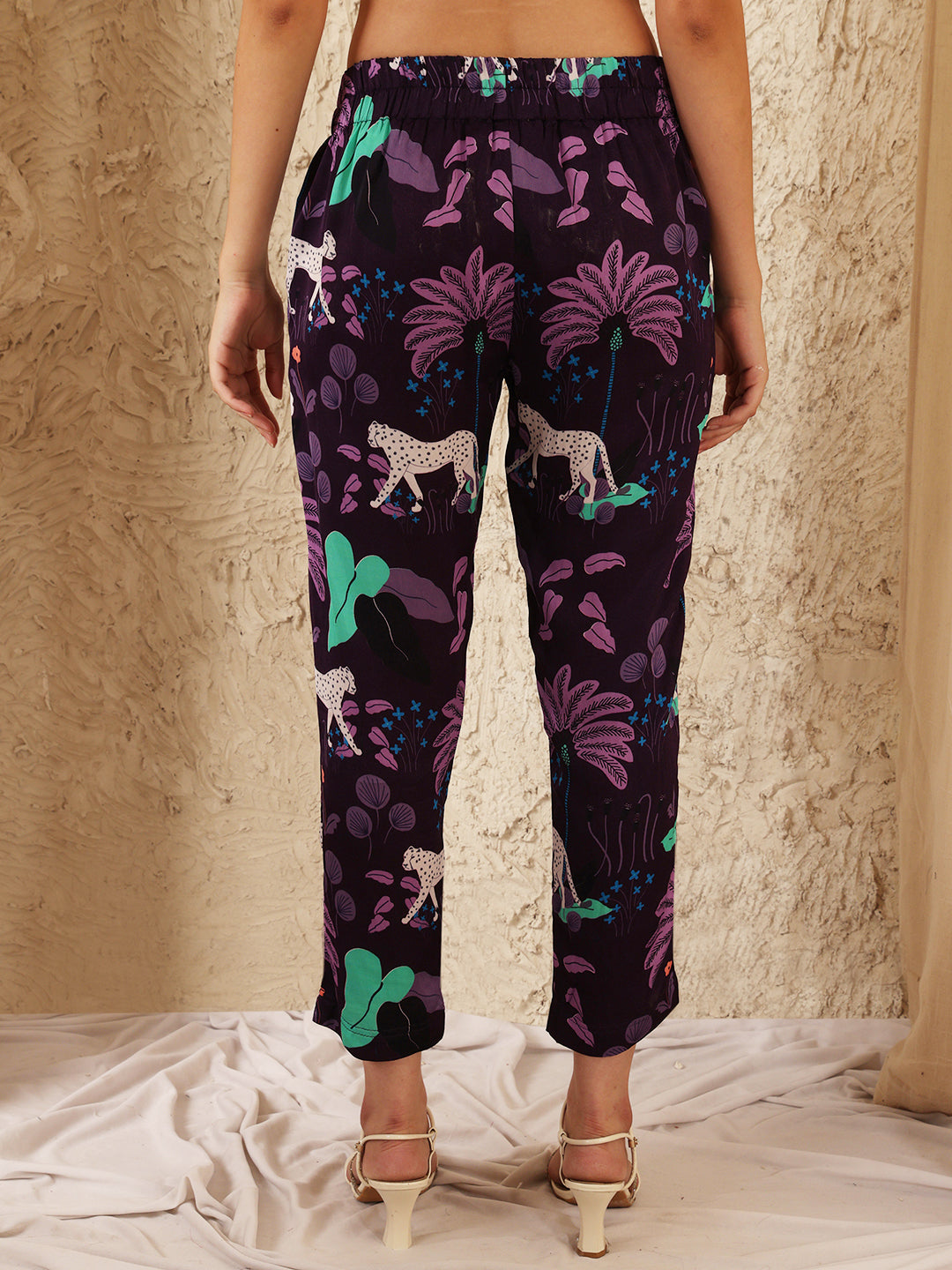 JUNGLE PURPLE CIDER PANTS