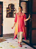 RANI ORANGE OMBRE NAVYA TUNIC