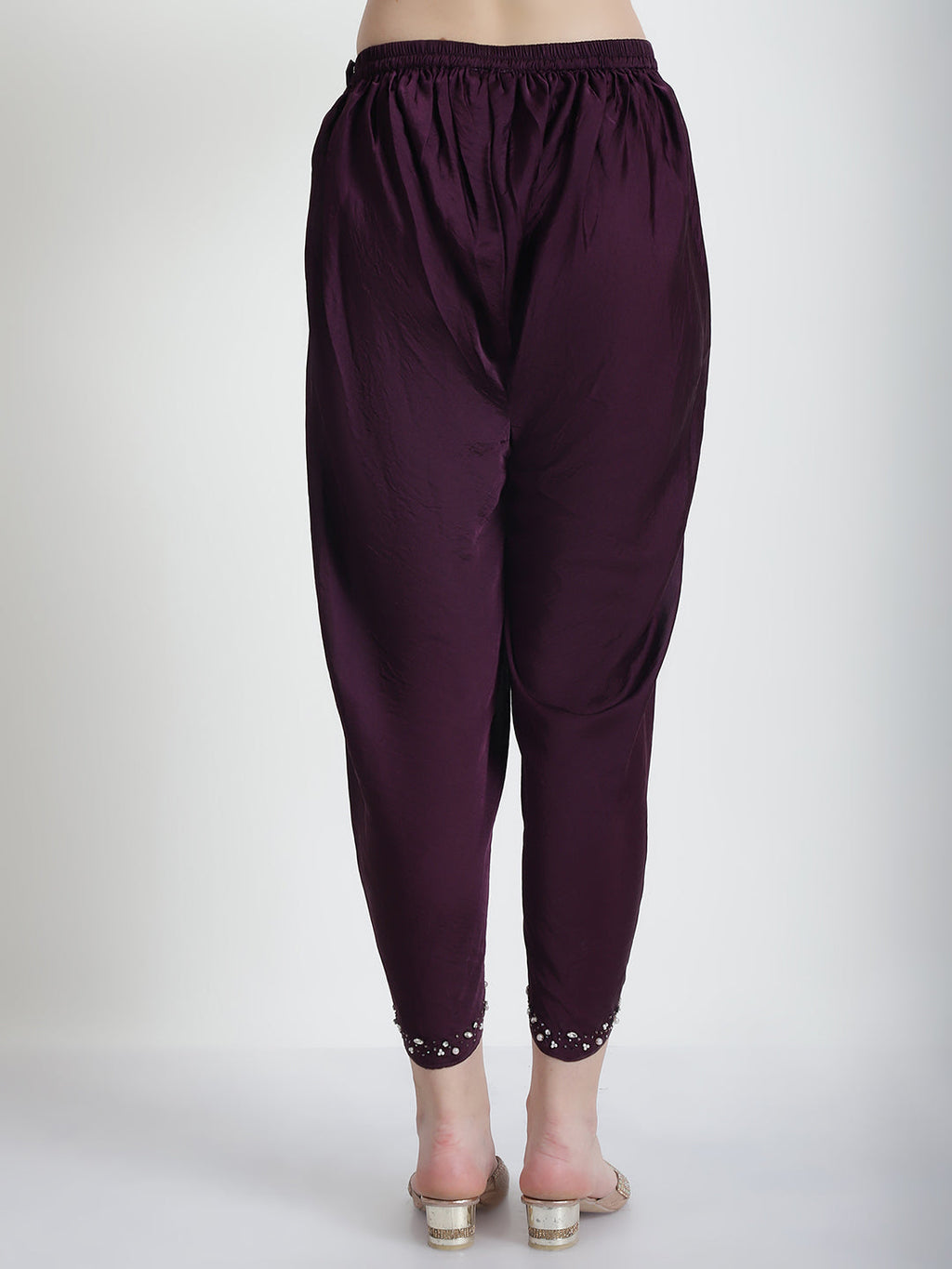 PURPLE SIENNA TULIP PANTS