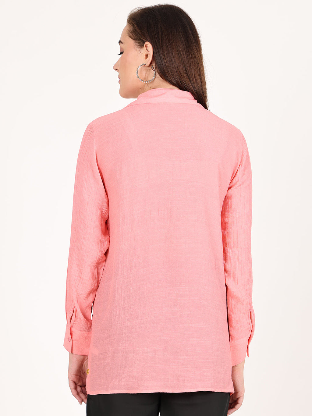 PEACH ROLLER SHIRT