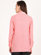PEACH ROLLER SHIRT