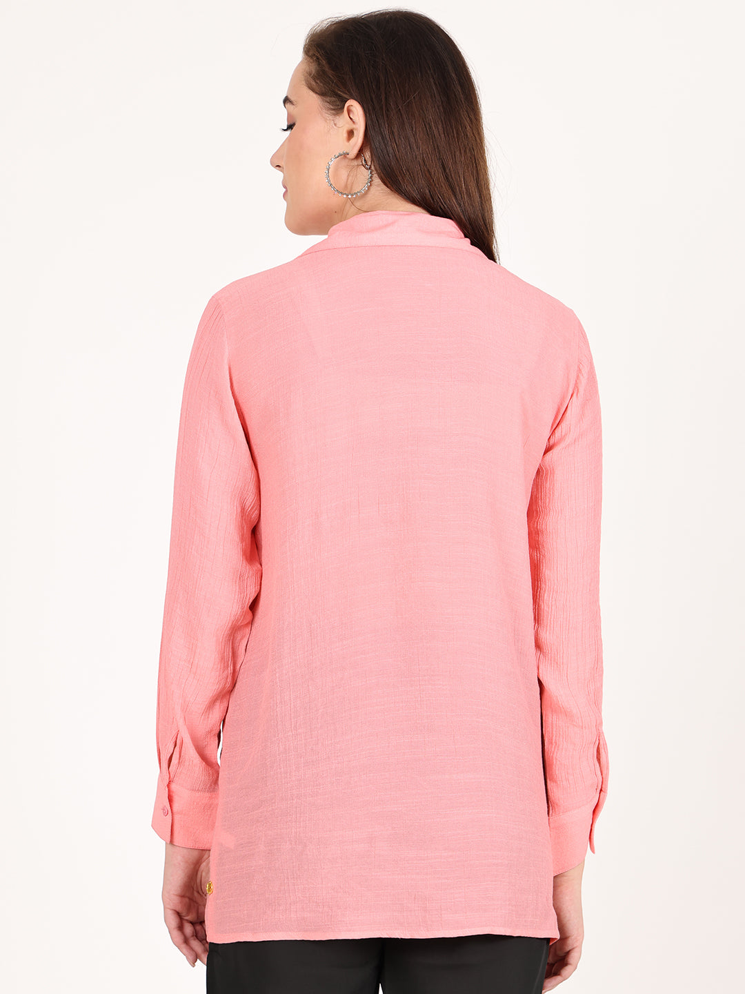 PEACH ROLLER SHIRT