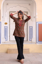 Print Cotton Top