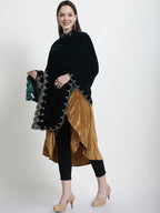 EMERALD GREEN BEADED SHAWL
