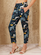 JUNGLE BLUE CIDER PANTS