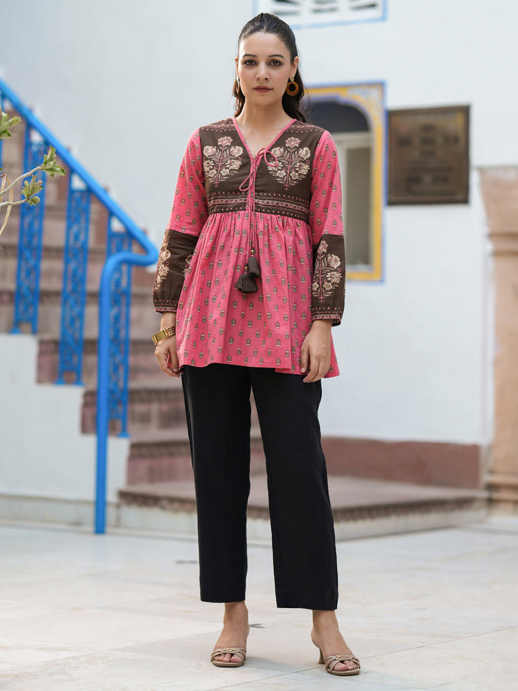 Print Cotton Top