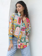 Women Printed Casual Shirt
