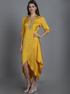 MUSTARD TIGNI DRESS