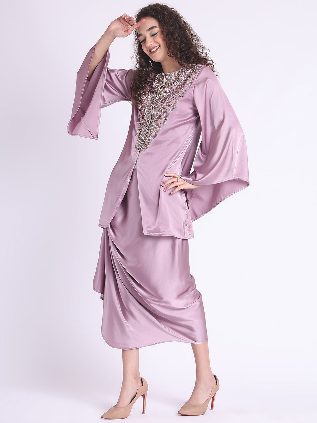 BLUSH YAMI CO-ORD SET