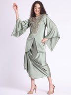 SAGE GREEN YAMI CO-ORD SET