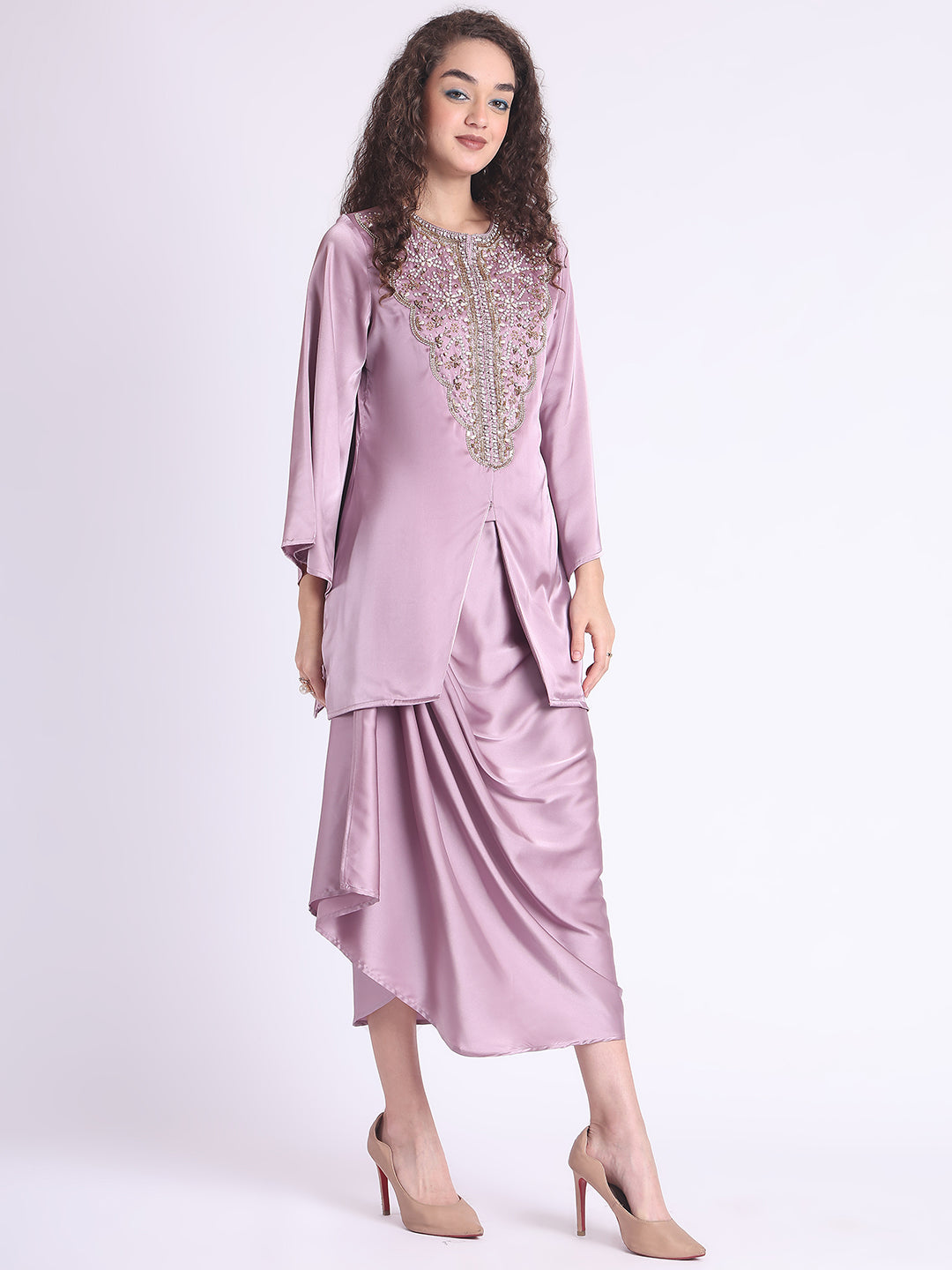BLUSH YAMI CO-ORD SET