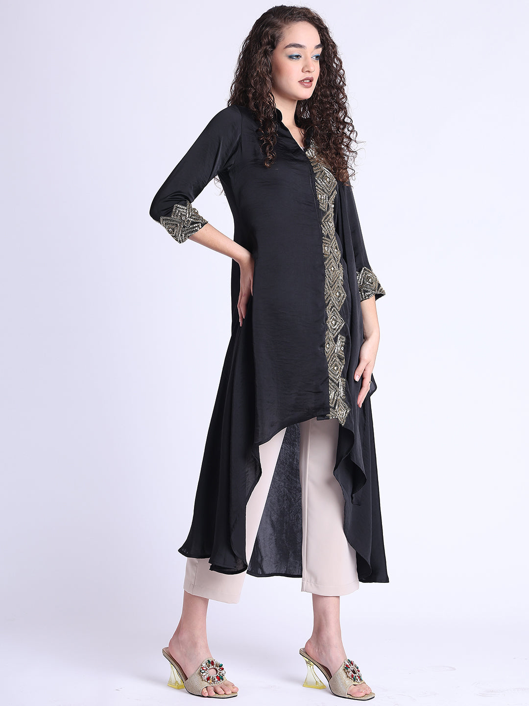 BLACK TED DRESS