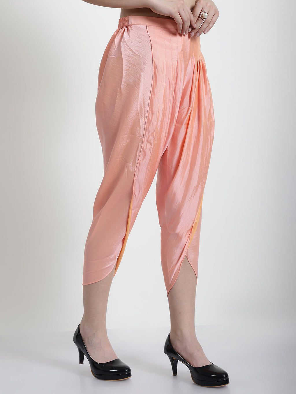 PINK-ORANGE DUAL TONE TULIP PANT
