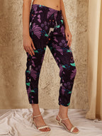 JUNGLE PURPLE CIDER PANTS