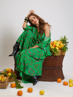 GREEN FARSAAN RYANA JUMPSUIT