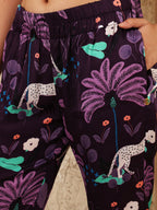 JUNGLE PURPLE CIDER PANTS