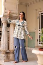 Print Cotton Top