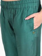 EMERALD GREEN TROU PANTS