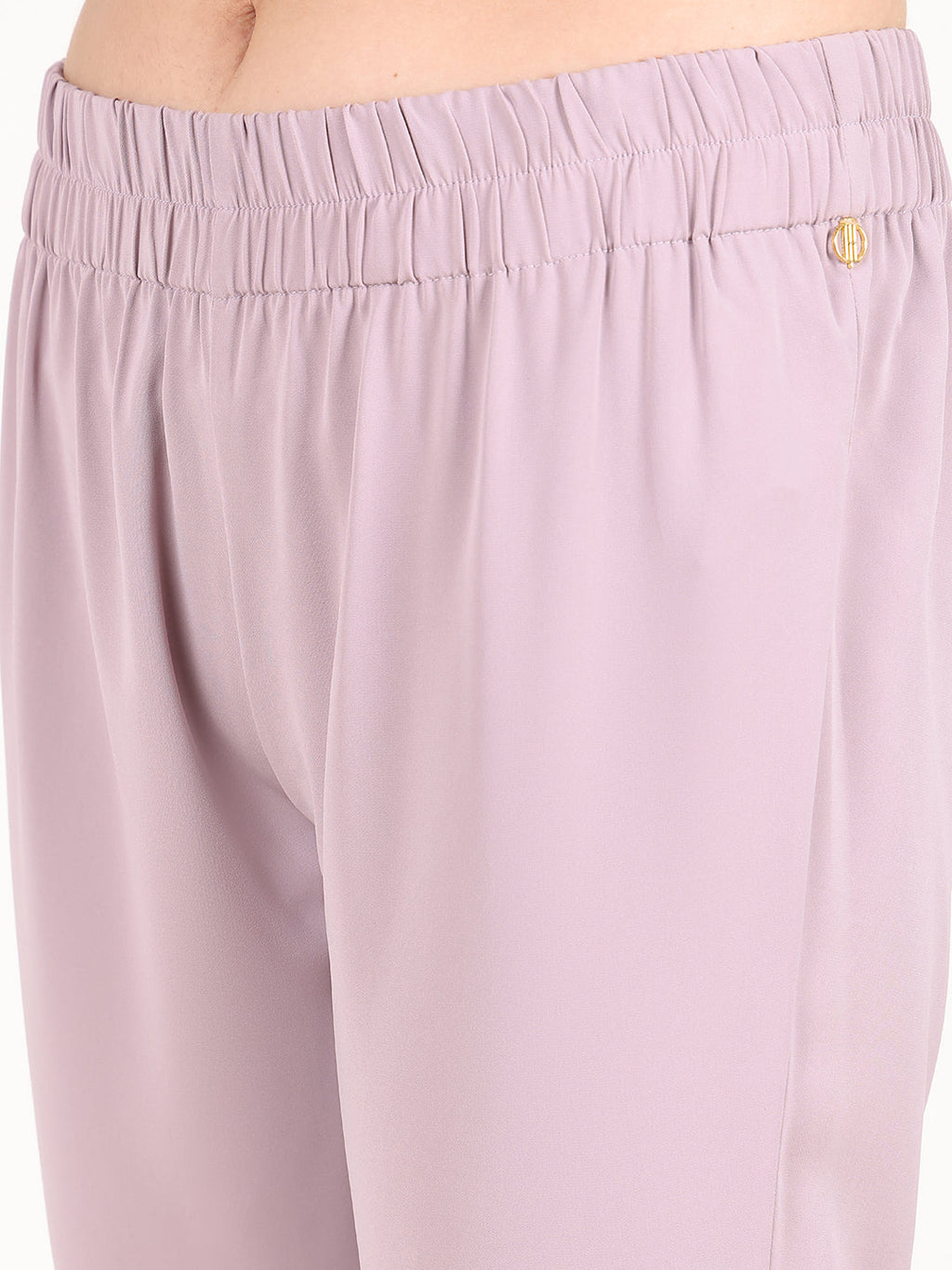DUSTY PINK NARROW LEG TROUSER