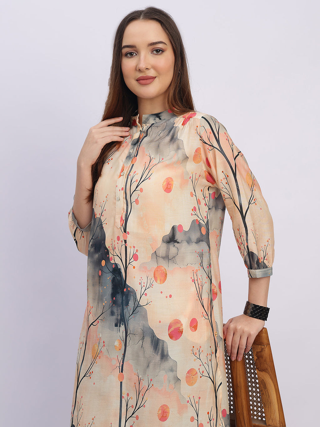 PEACH MOON LIGHT TUNIC