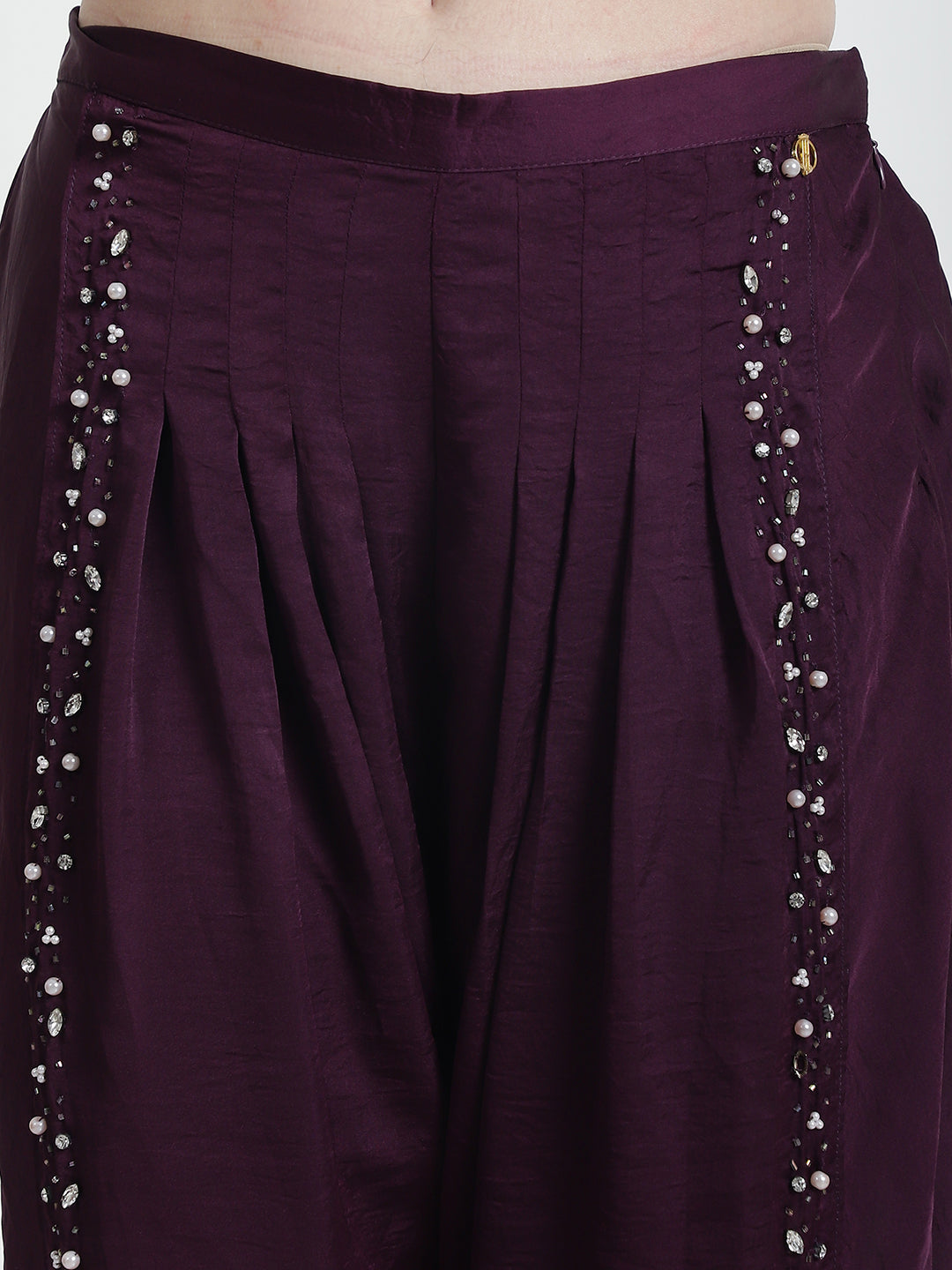 PURPLE SIENNA TULIP PANTS