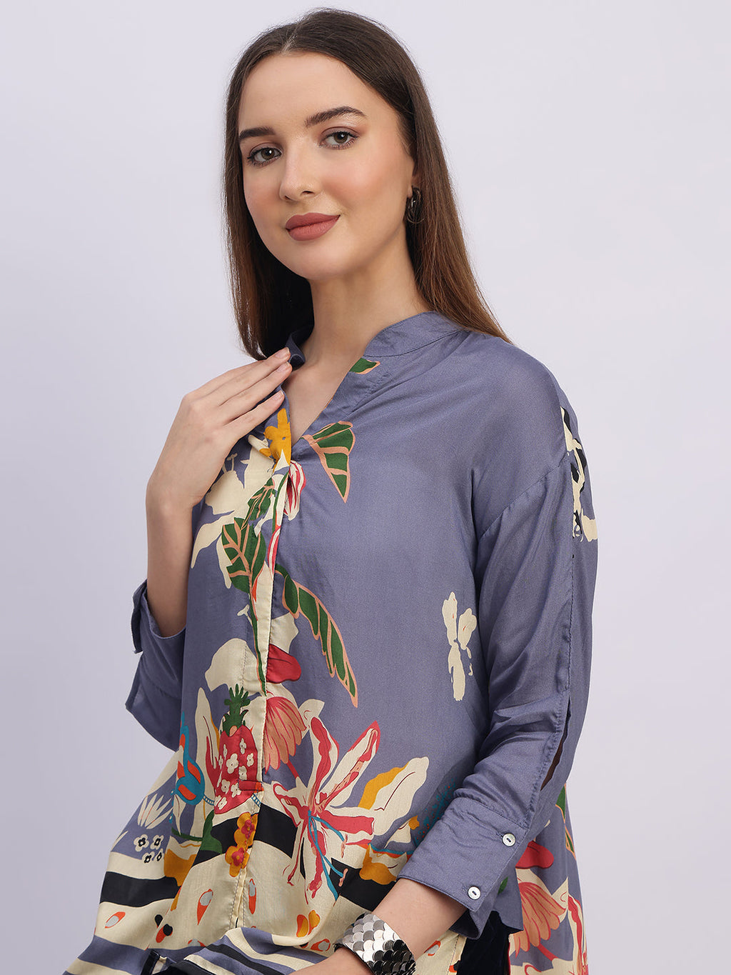 PURPLE PLUTO BREEZE SHIRT