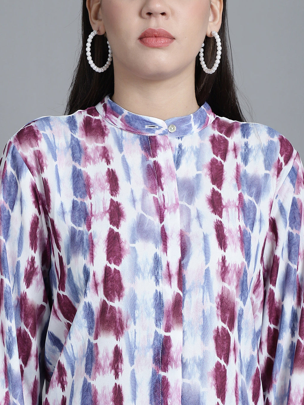 WINE INK BLUE VIBER SHIRT