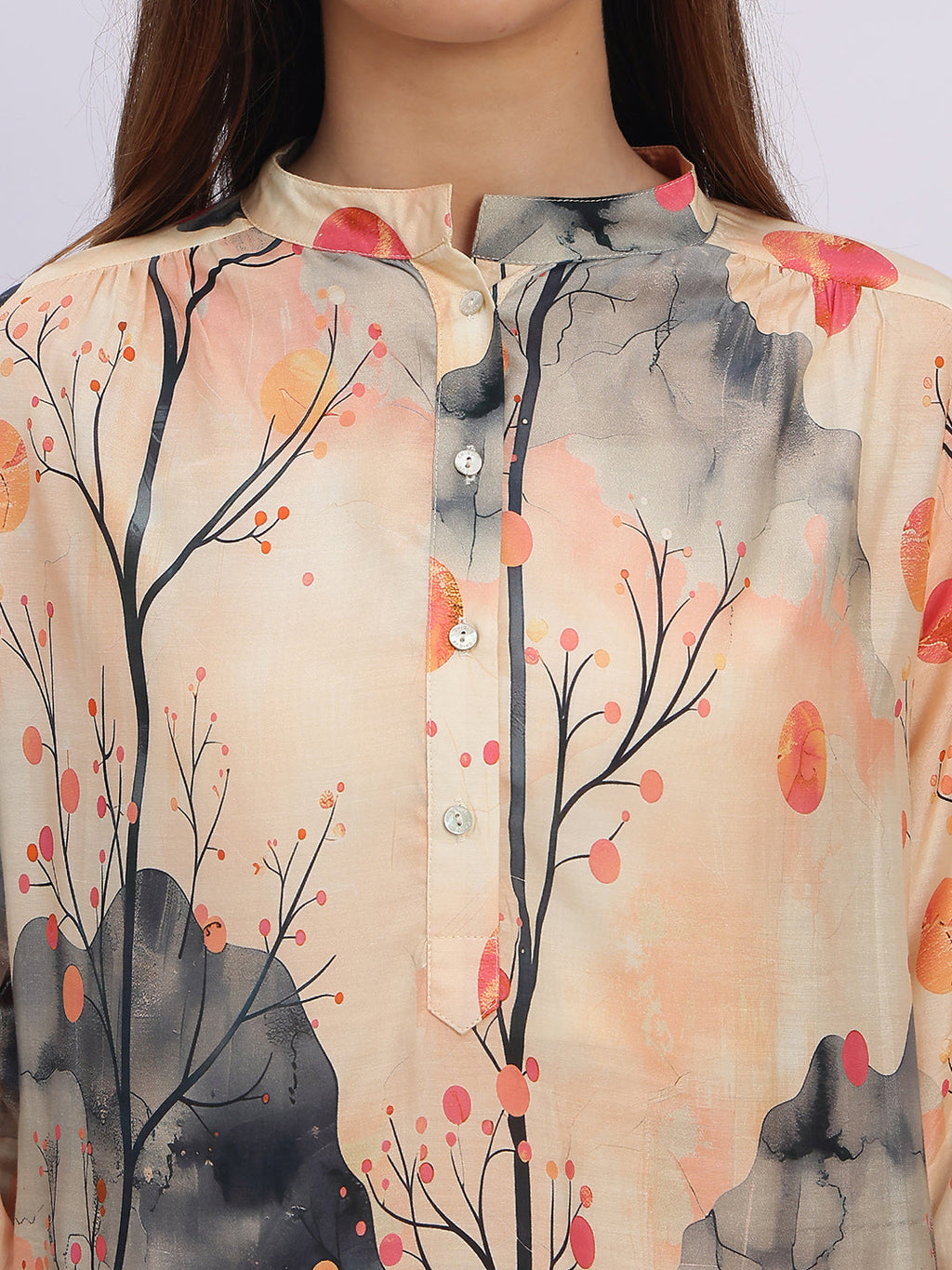 PEACH MOON LIGHT TUNIC