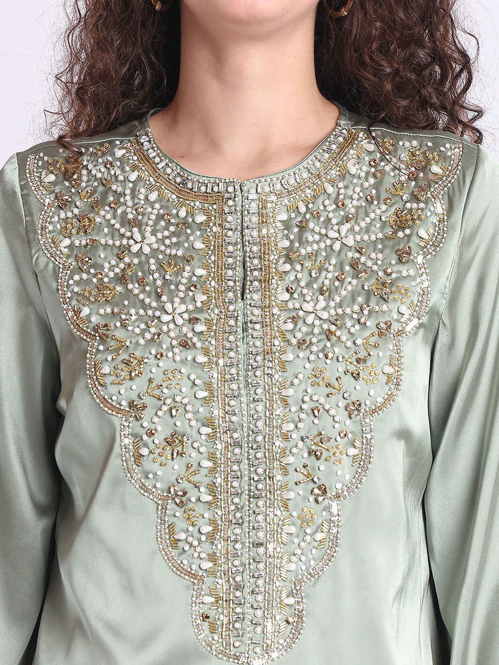 SAGE GREEN YAMI CO-ORD SET
