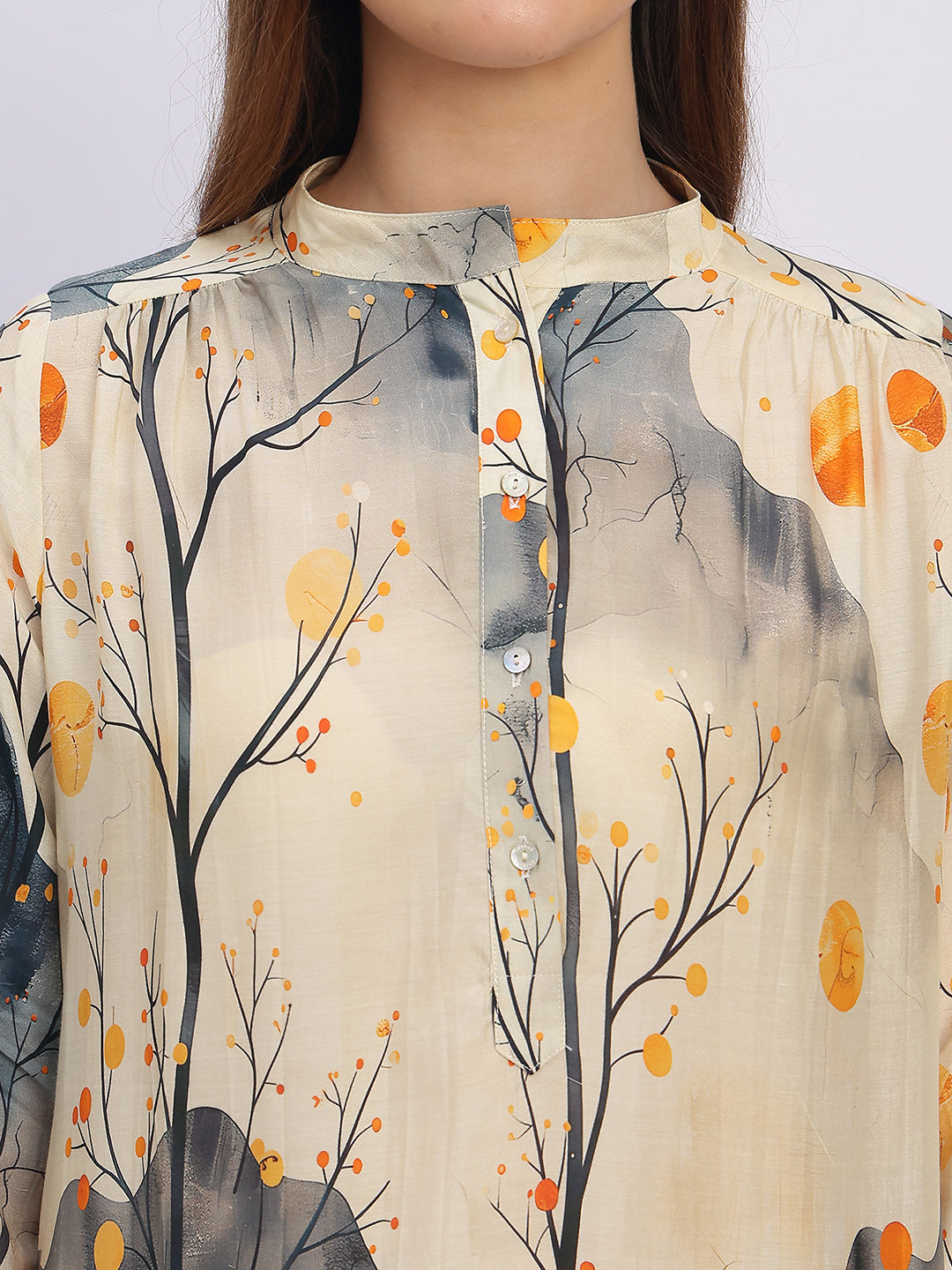 BEIGE MOON LIGHT TUNIC