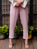 SALMON NARROW LEG TROUSER