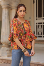 Print Cotton Top