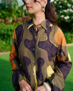 OLIVE CRYPTO ALUM SHIRT