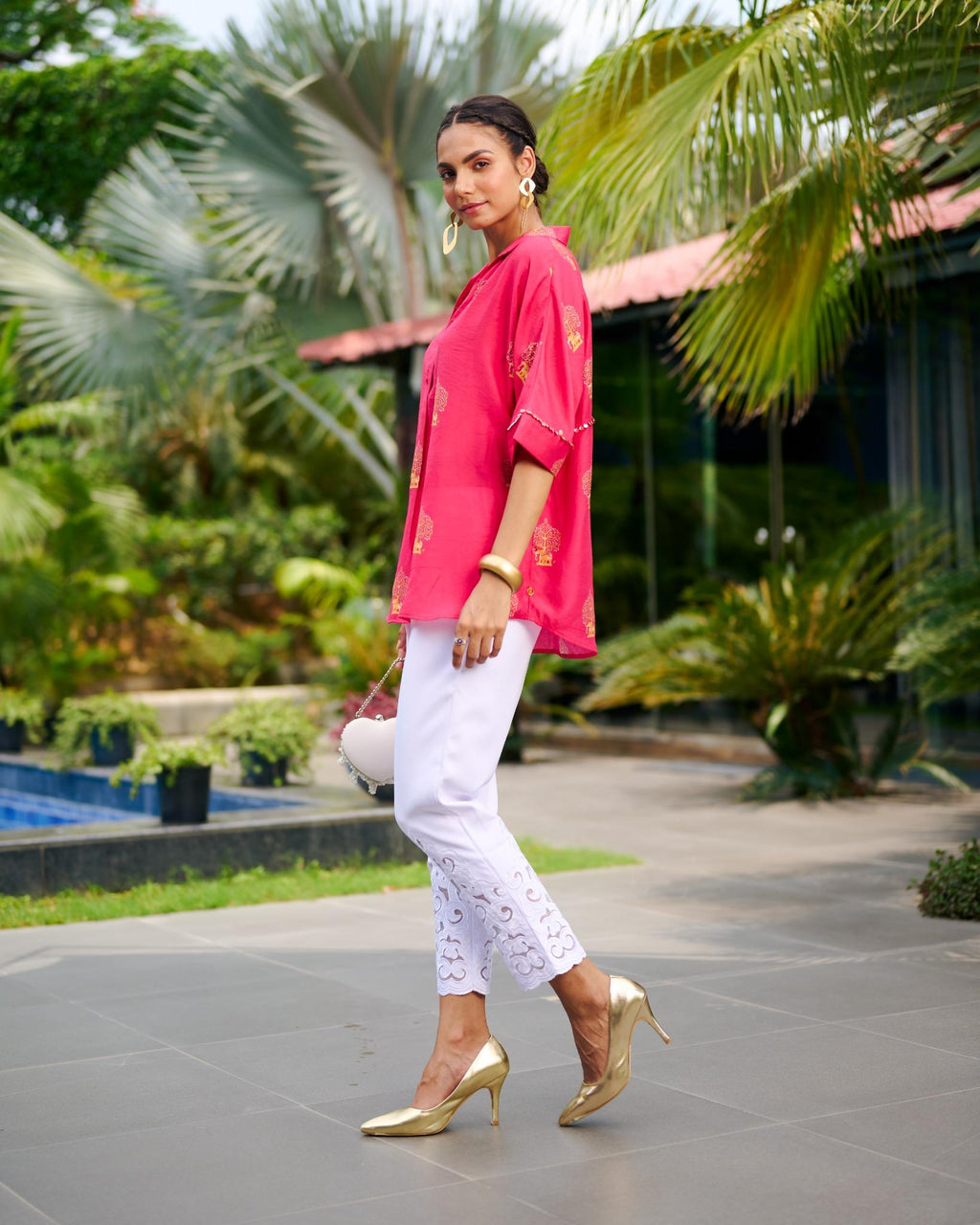 PINK INDIANA ZOE SHIRT