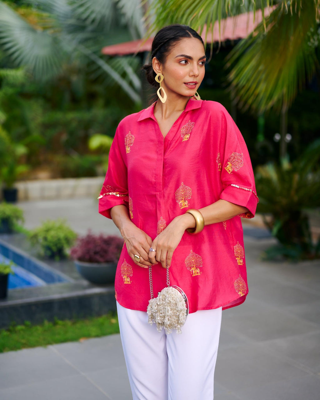 PINK INDIANA ZOE SHIRT