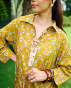 MUSTARD PANAG AARNA TUNIC
