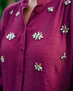 WINE BUG GATHERED TUNIC