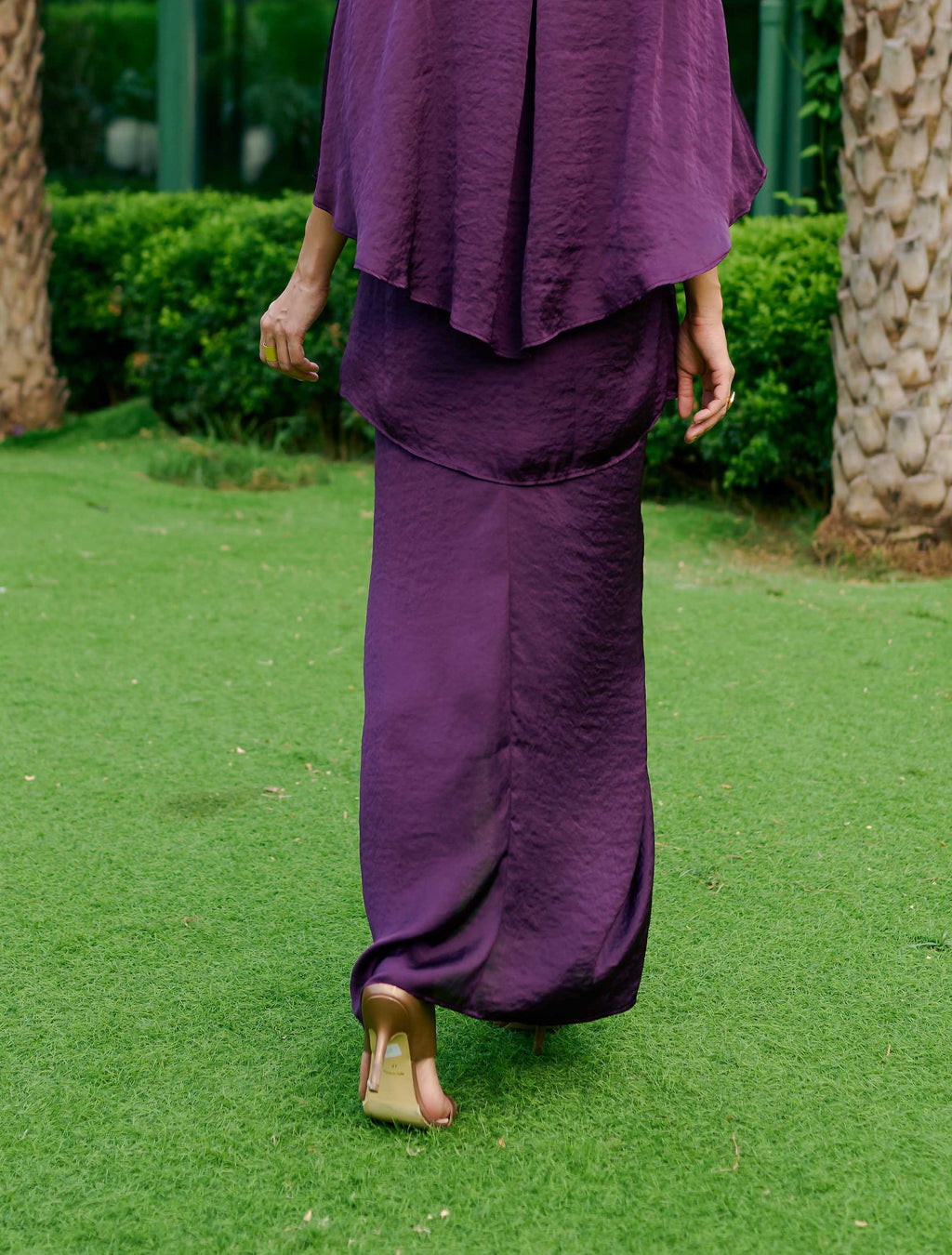 PURPLE MILAGA SKIRT