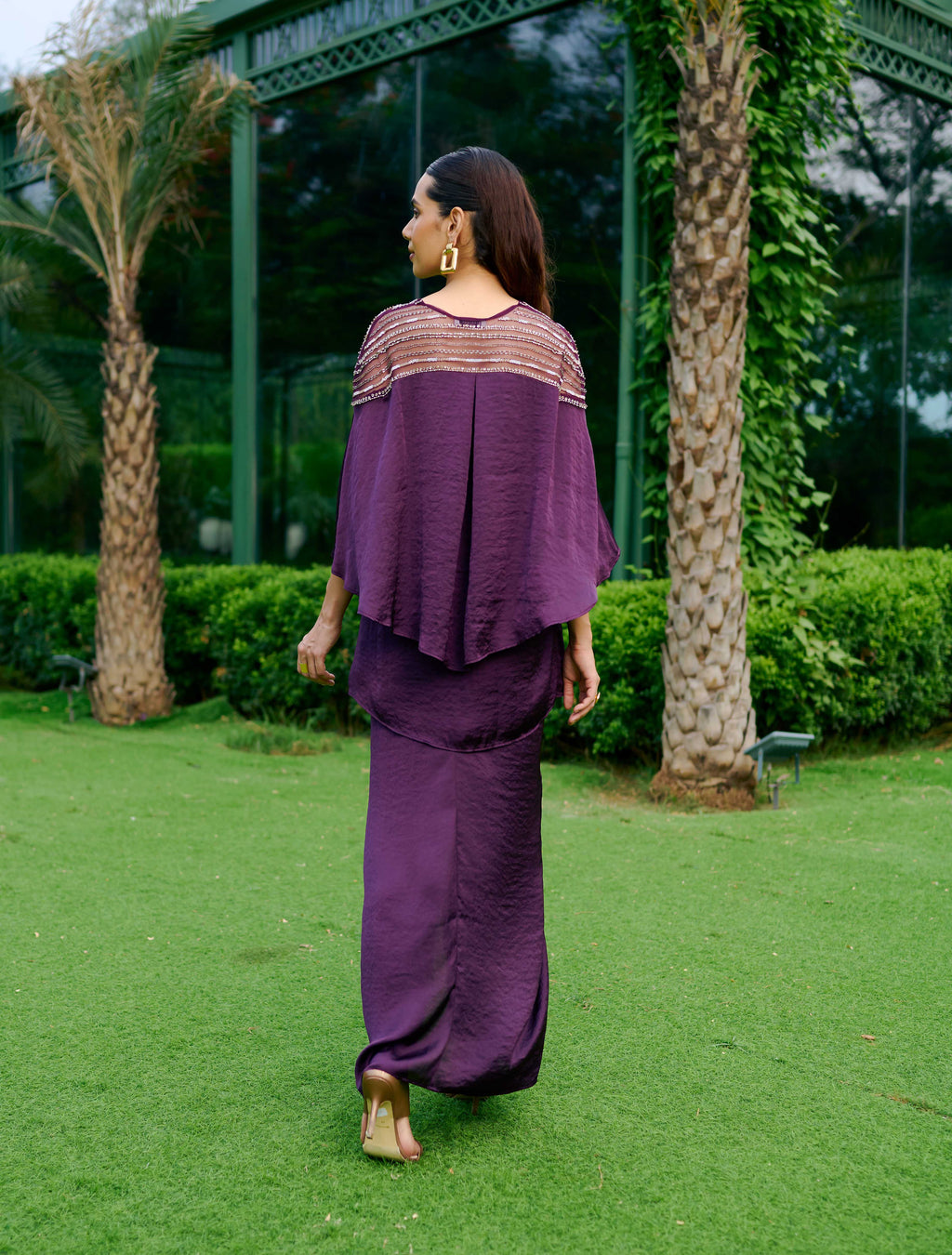 PURPLE MILAGA SKIRT