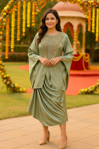 SAGE GREEN YAMI CO-ORD SET