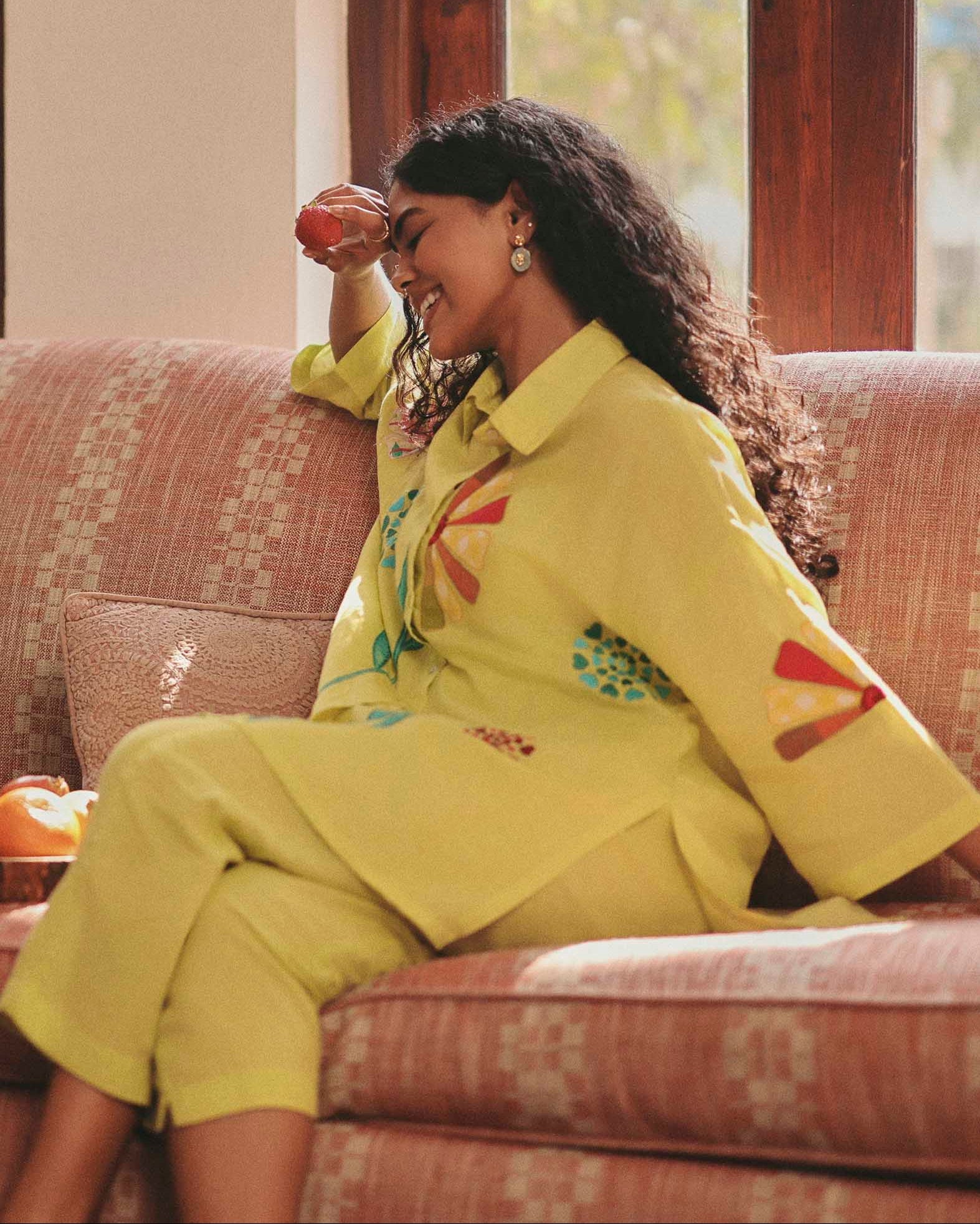 LIME ZURIE PETRA SHIRT